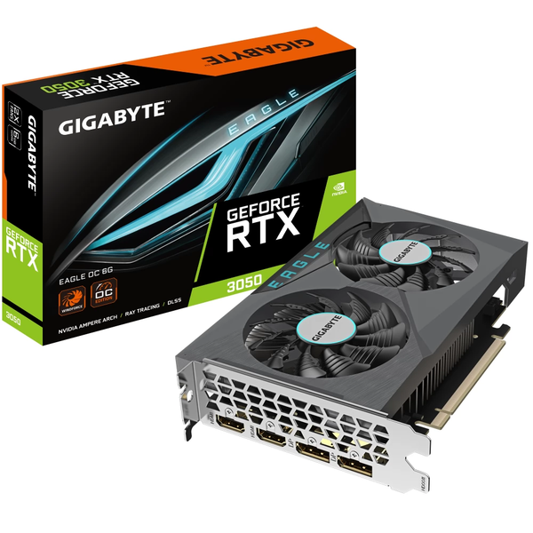 Gigabyte GeForce RTX 3050 OC Low Profile 6G NVIDIA 6 GB GDDR6
