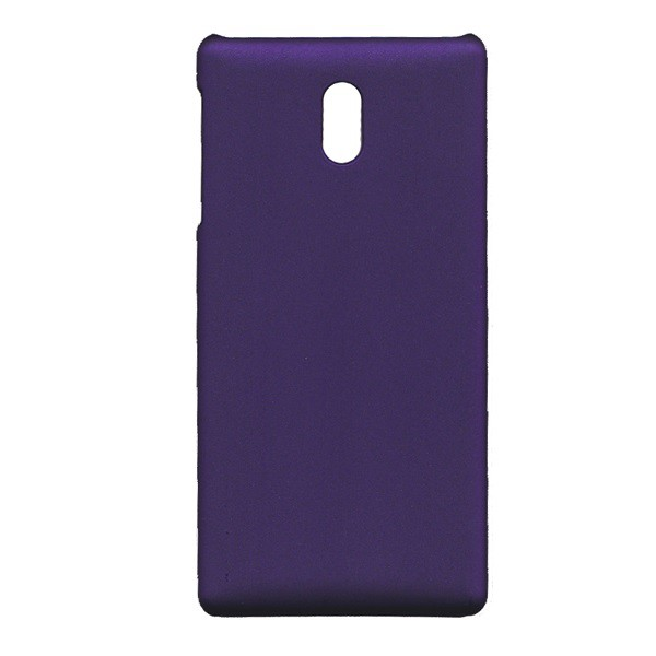 Műanyag telefonvédő (gumírozott) LILA [Nokia 3] (5996457708819)