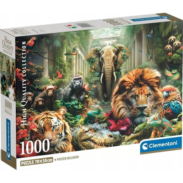 Clementoni 1000 pcs. CB Mystic Jungle