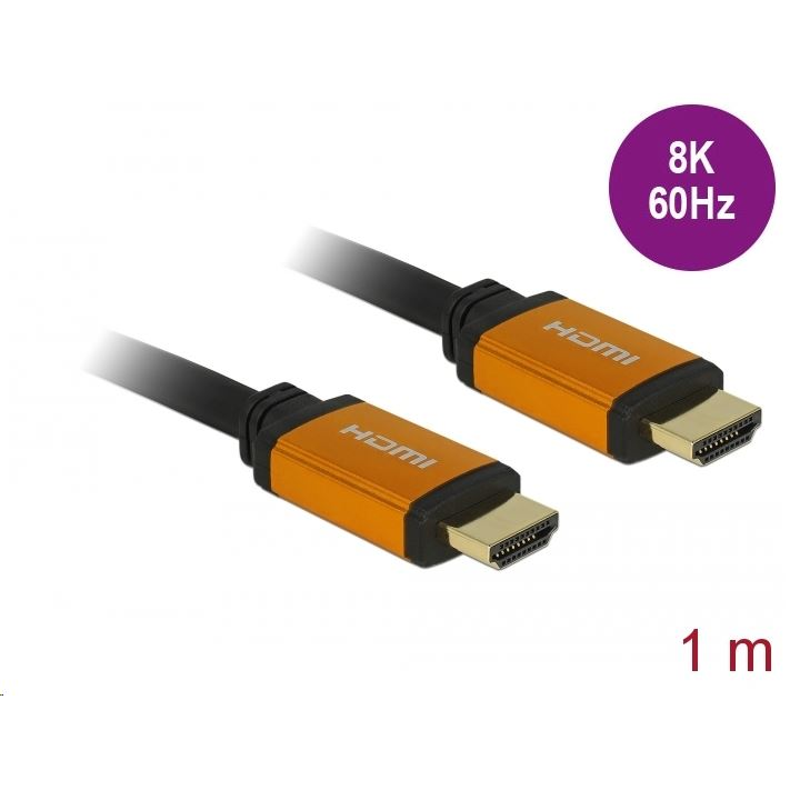 Delock Ultra nagy sebességű HDMI kábel 48 Gbps 8K 60 Hz 1 m /85727/ (delock-85727)