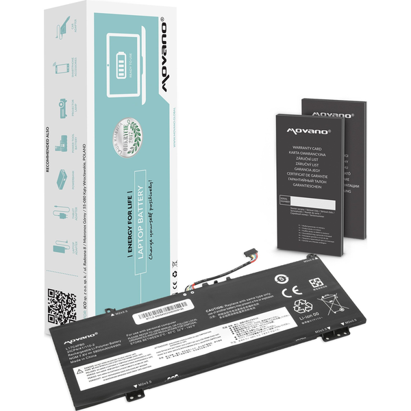 Bateria Movano Bateria L17C4PB0 L17M4PB0 do Lenovo Yoga 530-14IKB