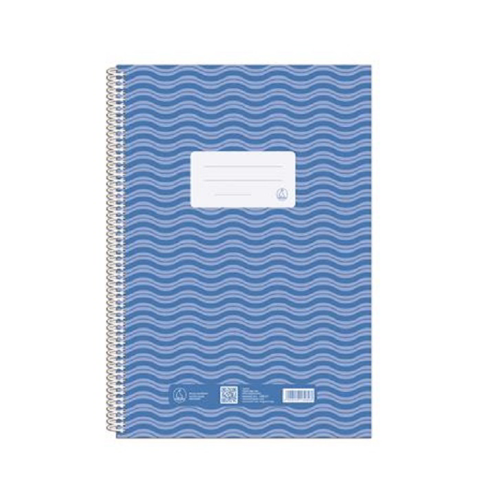 Fűzfői Novum 80 lapos A4 vonalas spirálfüzet (80810000FG)