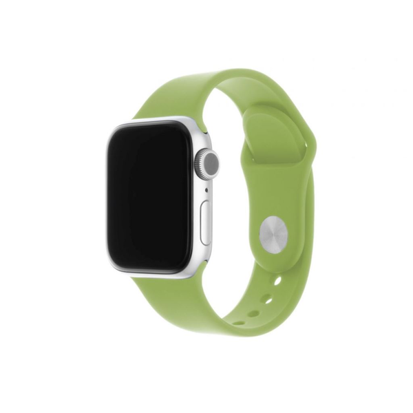 FIXED Set Apple Watch 42/44/45 mm szilikon szíj  menta (FIXSST-434-MINT)
