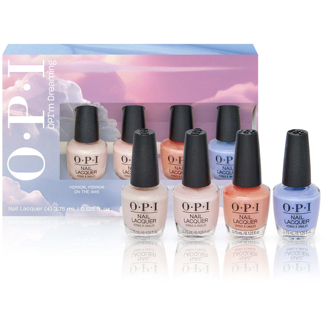 OPI Nail Lacquer Spring Mini-Pack 4×3,75 ml (4064665222999)