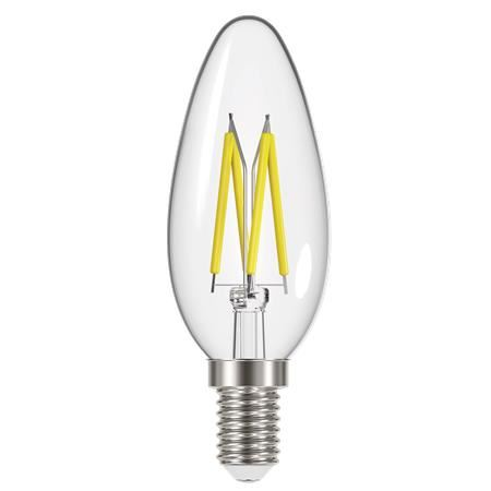 Energizer LED izzó filament gyertya E14 4W 470lm meleg fehér (5050028142287) (e5050028142287)