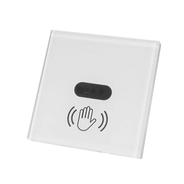SmartWise gesztusvezérléses okos Wi-Fi-s fali villanykapcsoló fehér (SMW-KAP-INFRAW)