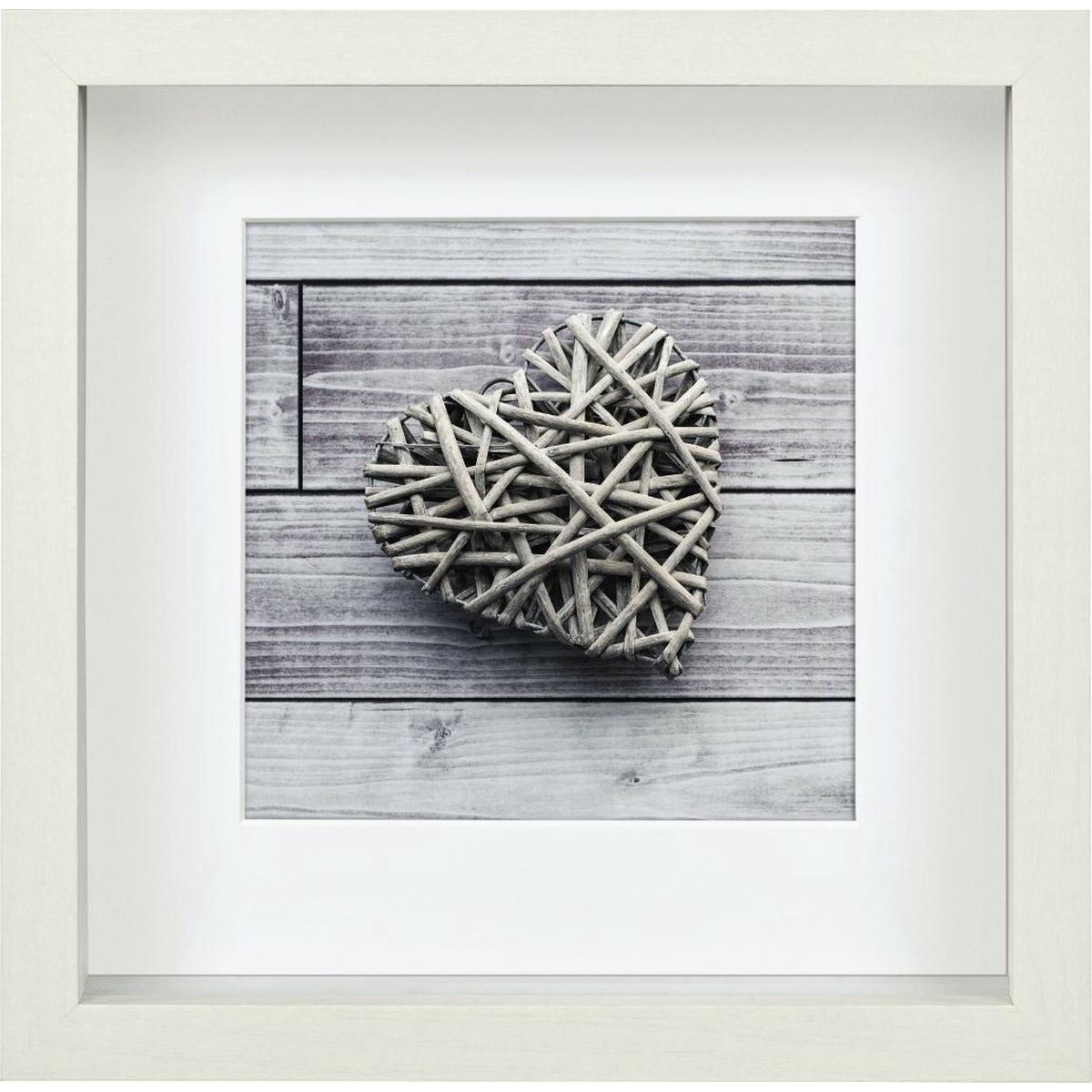 Hama 59777 Scala 3D 25,5x25,5 Képkeret - Fehér (59777)