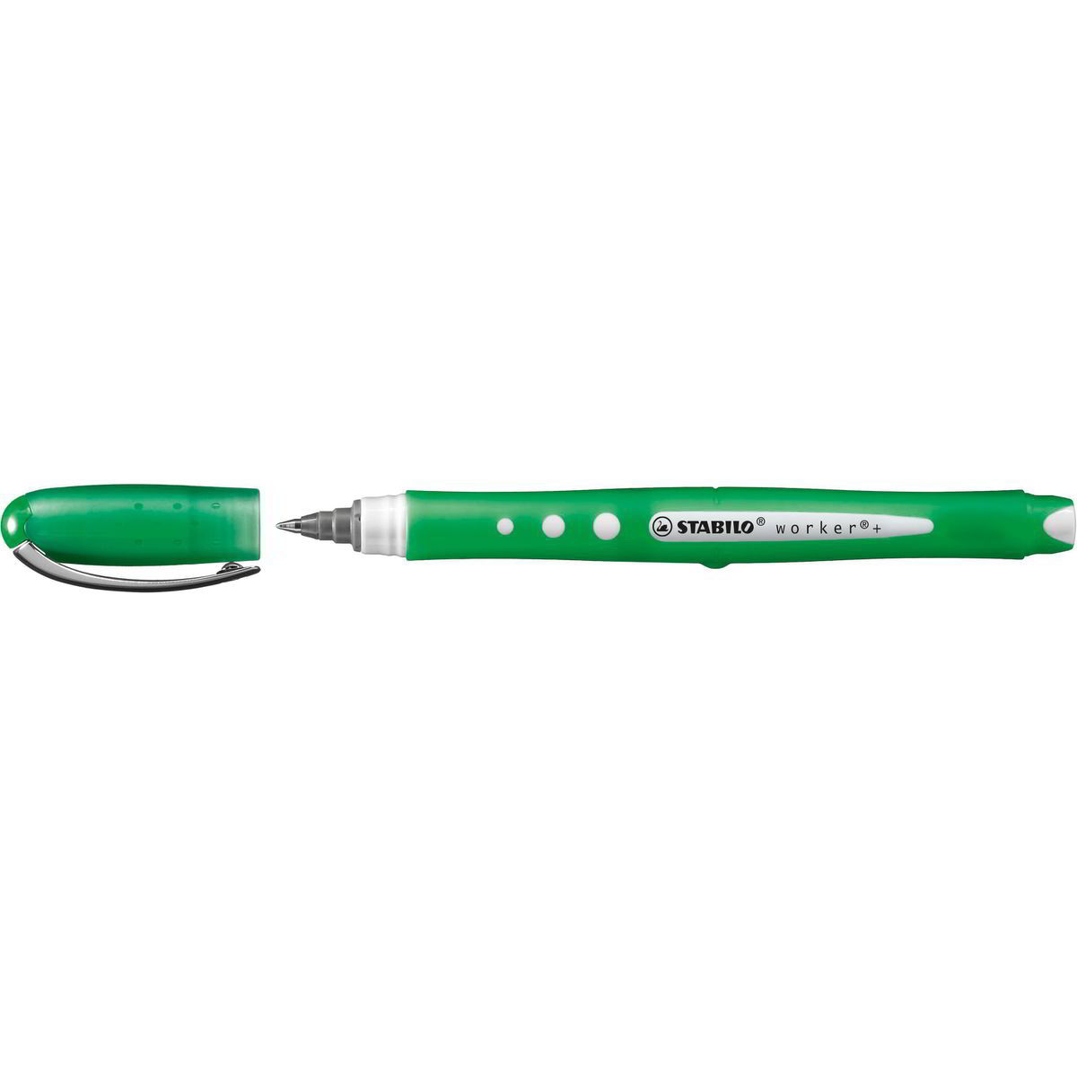 STABILO worker+ colorful Nem behúzható hegyű toll Zöld 1 dB (2019/36)