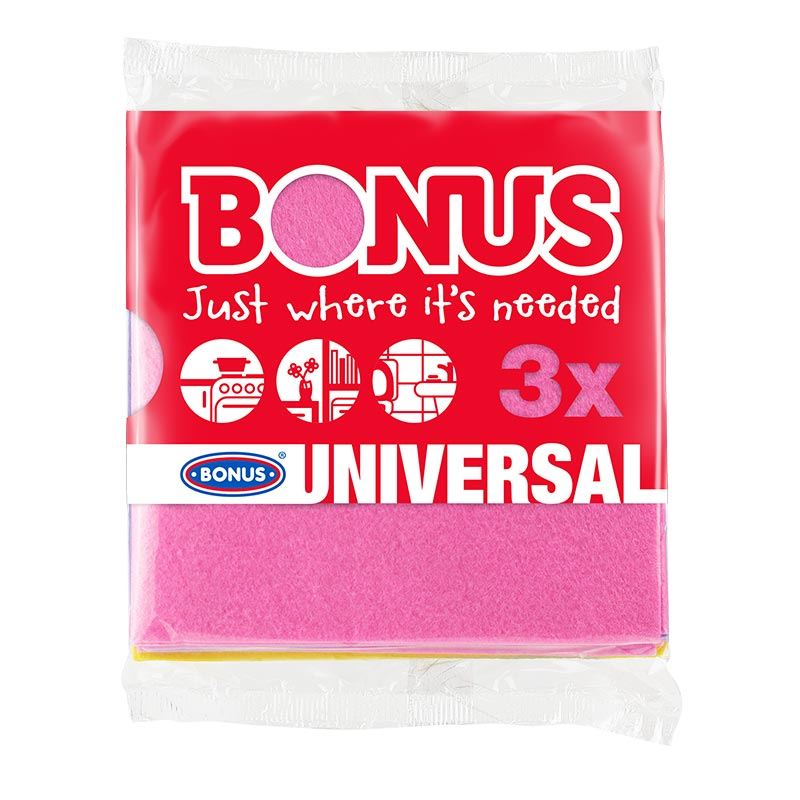 Bonus Általános törlőkendő 3 db (5997844301163) (5997844301163)