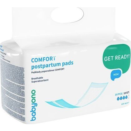 BabyOno Comfort eldobható, szülés után használható, 10 darab