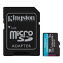 Kingston microSDXC Canvas Go! Plus karta 1TB 170R A2 U3 V30 + adaptér
