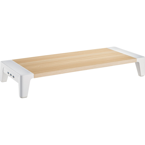 InLine 23175B Supporti a parete per TV Scrivania Bianco, Legno