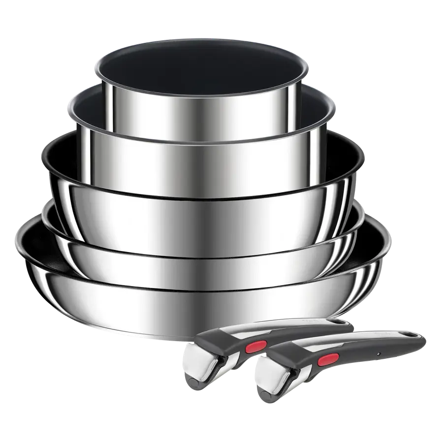 Tefal L9749202 Ingenio Rozsdamentes Acél Edénykészlet (7 részes) (L9749202)