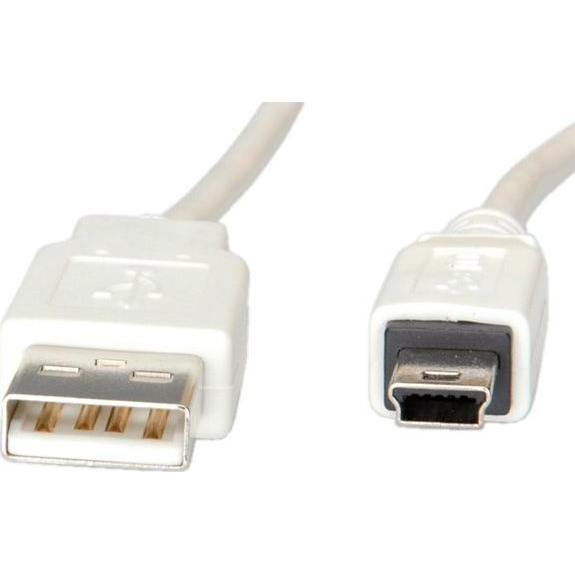 Cable Usb 2.0 0.8 M. A M/ Mini Usb (5 Pin) Standard