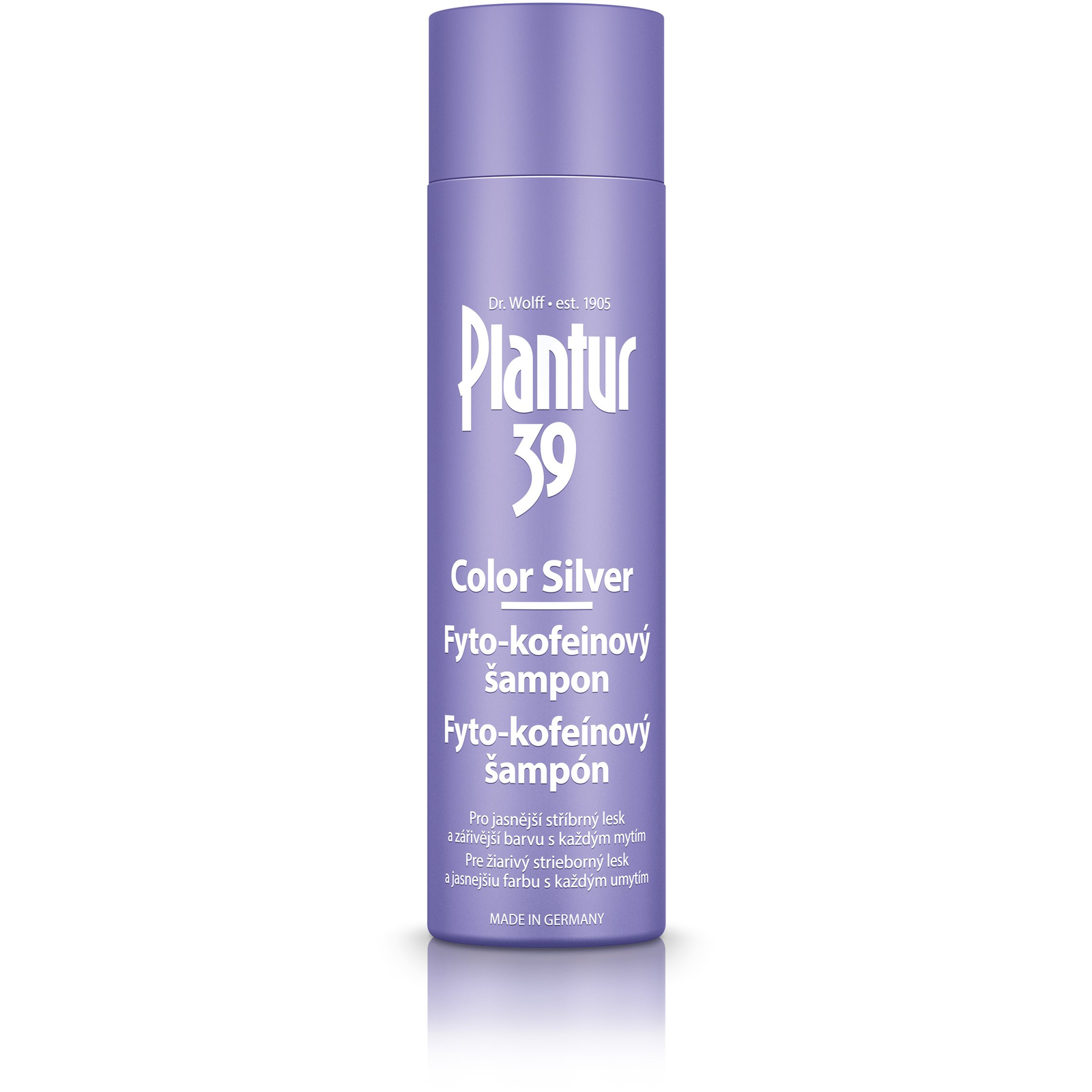 PLANTUR39 Fito-koffein Shampoo Color Silver 250 ml (4008666704818)