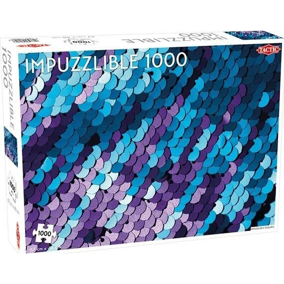 Tactic Impuzzlible Sequins 1000 pcs Puslespil 1000 stk Kunst