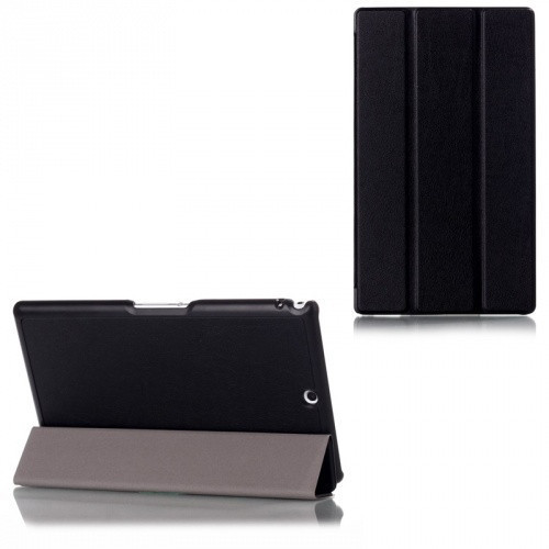Sony Xperia Z3 Tablet Compact, mappa tok, Trifold, fekete (G51640)