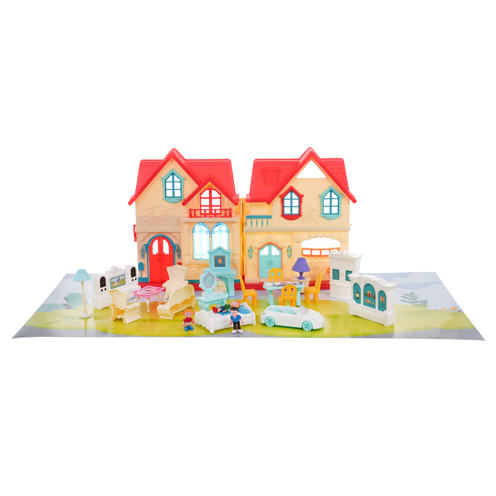 Ramiz Játékház kiegészítőkkel (ZDZ.WD-931B)