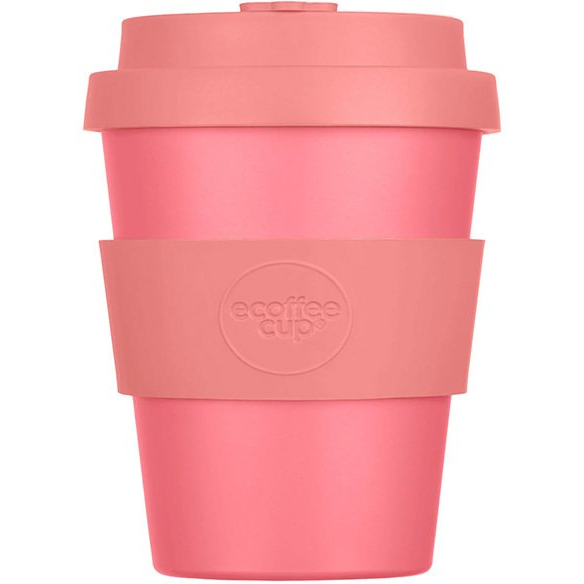 Kubek na wynos Ecoffee Cup Solid Colours Darrell Lea Roth 240ml - Różowy