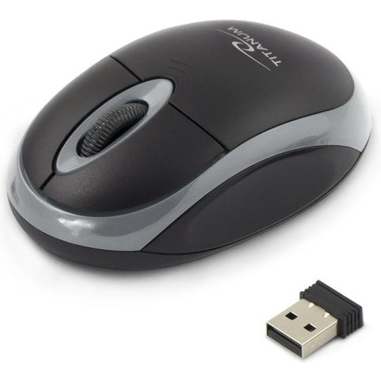 Počítačová myš TITANUM Vulture 3D TM116E (optická; 1000 DPI; farba (TM116E)