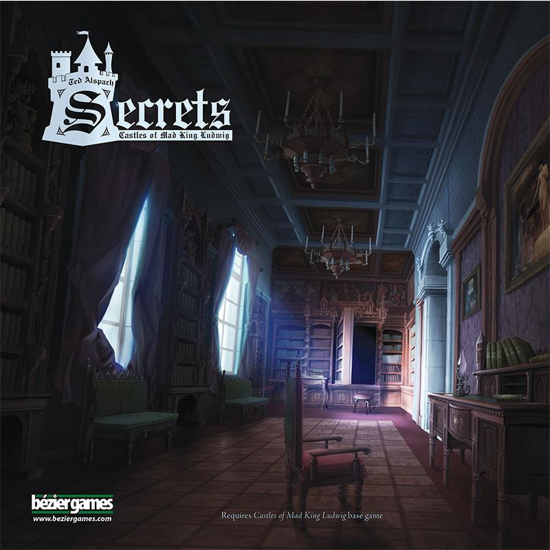 Bézier Games Castles of Mad King Ludwig: Secrets angol nyelvű tárasajáték (16978184) (BézierGames16978184)