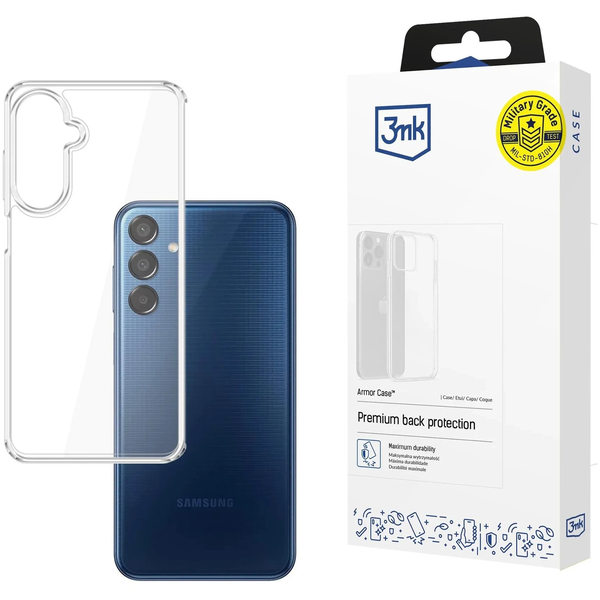 Zadní Kryt 3mk pro Samsung Galaxy M15 5G bezbarvý