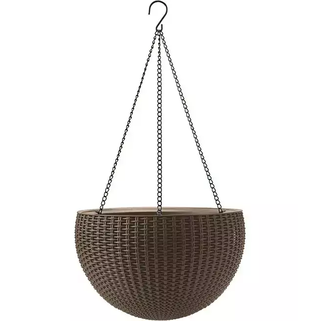 Keter Hanging Sphere függesztett virágtartó, whiskey barna (229544)