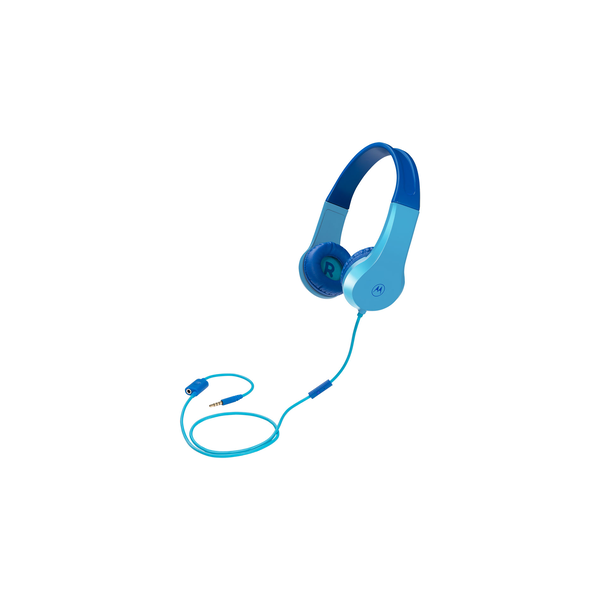 Motorola Moto JR200 кабелни слушалки, сини