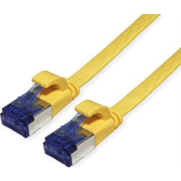  Value Patchkabel VALUE FTP, Cat.6A (Class EA), extra plat, geel, 5 m