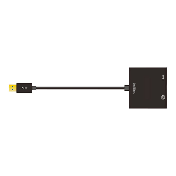 USB LogiLink USB 3.0 (M) --> HDMI (F) / VGA (F)