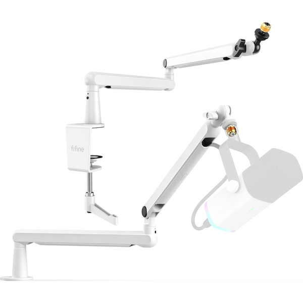 Suport de birou simplu pentru microfon Fifine BM88W suport metalic cu braț