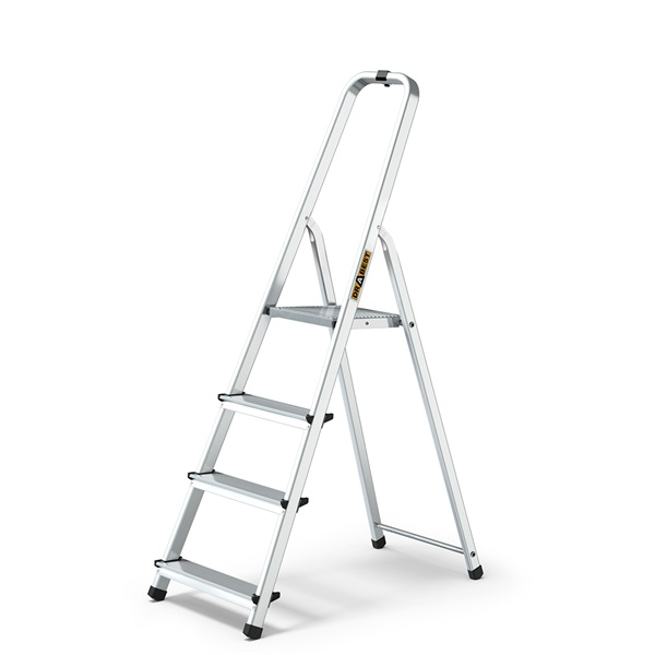 Iris Tools HL-400-4S 4 3+1 lépcsős alumínium állólétra