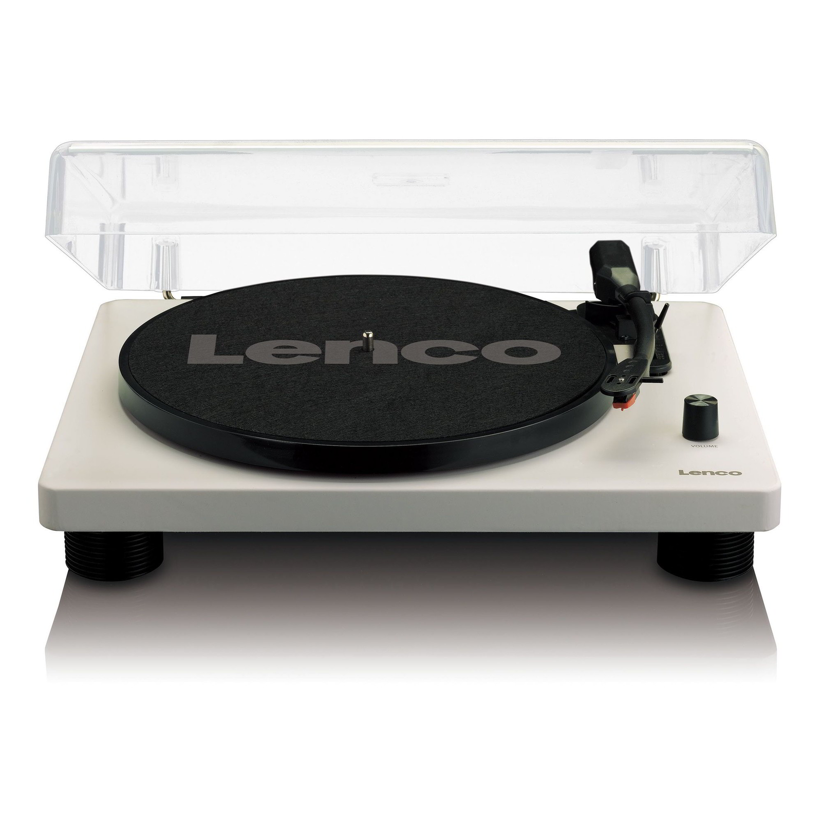 Lenco LS-50WD Lemezjátszó beépített hangszóróval - Fehér (LS-50WD)