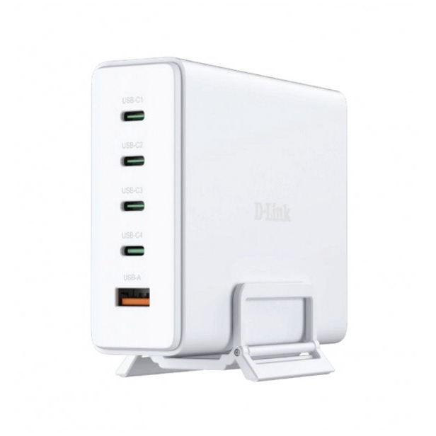 D-Link DCF-241 mobiltelefon töltő Univerzális Fehér Váltakozó áram Gyorstöltés Beltéri (DCF-241/E)