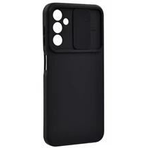 Gigapack Samsung Galaxy A14 4G (SM-A145) kameravédős szilikon tok matt fekete (GP-135287) (GP-135287)