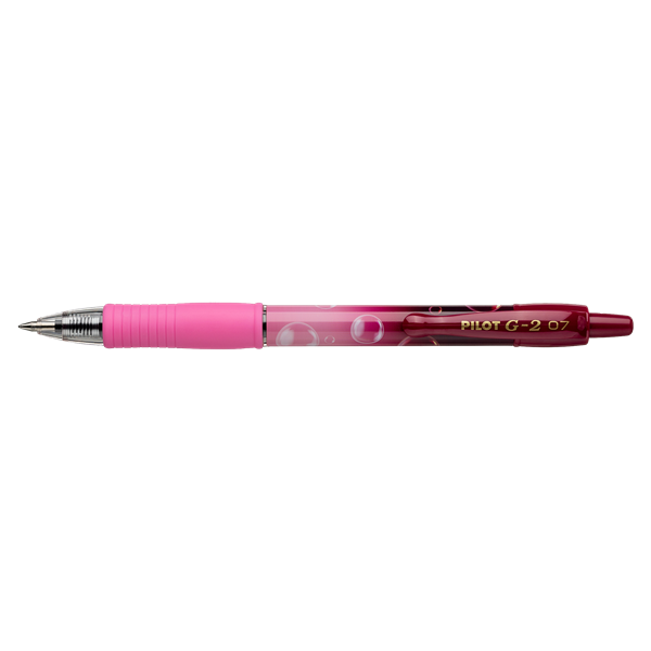 Pilot Bubble G2 2025 0,7 mm pink rollerirón kék tintával (BLG27TRB-PG-L)
