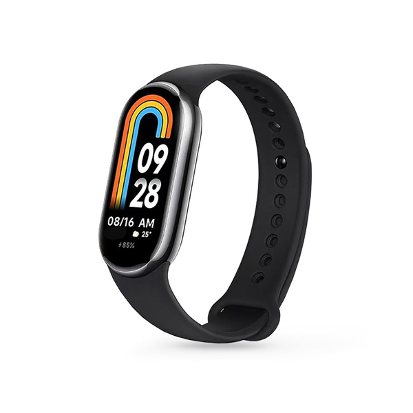 Tech-Protect IconBand - Xiaomi Smart Band 8 / 9 / NFC szilikon szíj - fekete