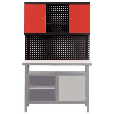 KS Tools Bővítő hátfal rendszer munkapadokhoz, szekrényes (Sz x Ma x Mé) 1200 x 710 x 200 mm 1 db (865.0009)