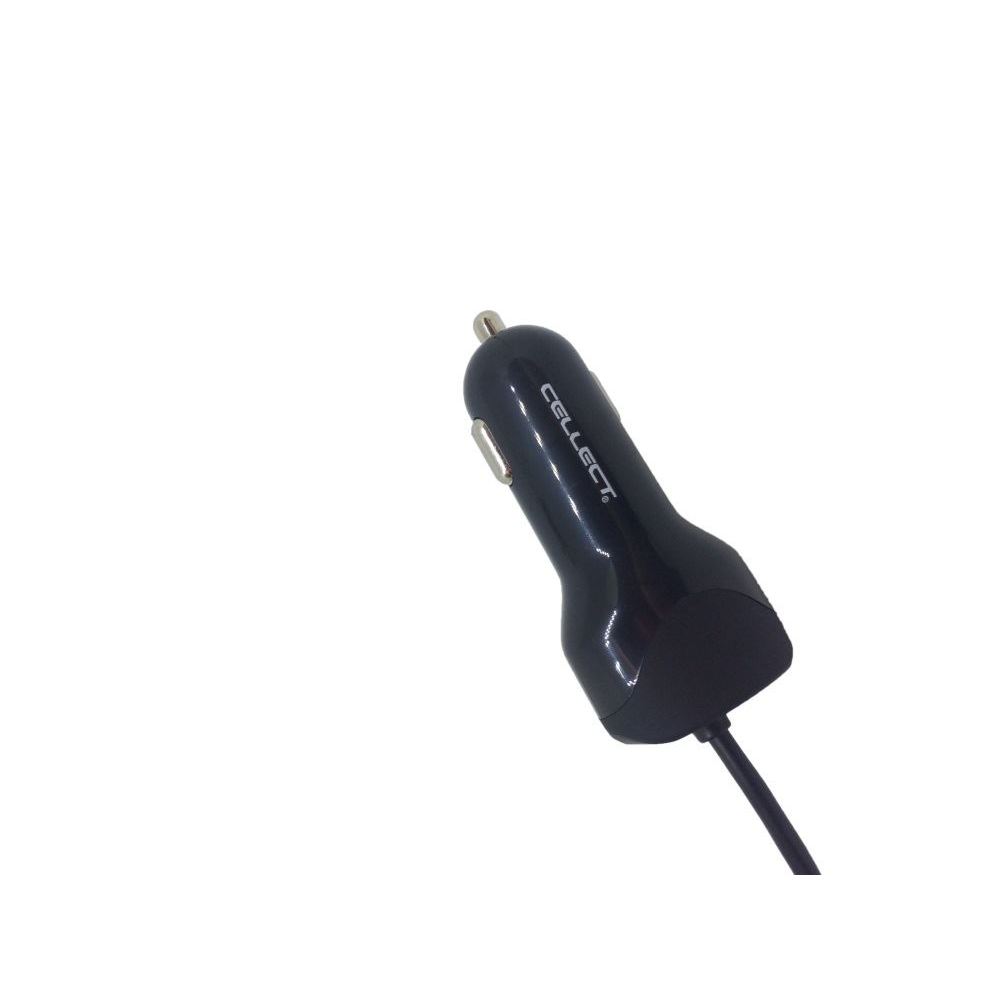 Cellect MPCB-TYPEC-ADAPT-24A autós töltő Type-C típusú kábellel + 1 x USB aljazat (MPCB-TYPEC-ADAPT-24A)