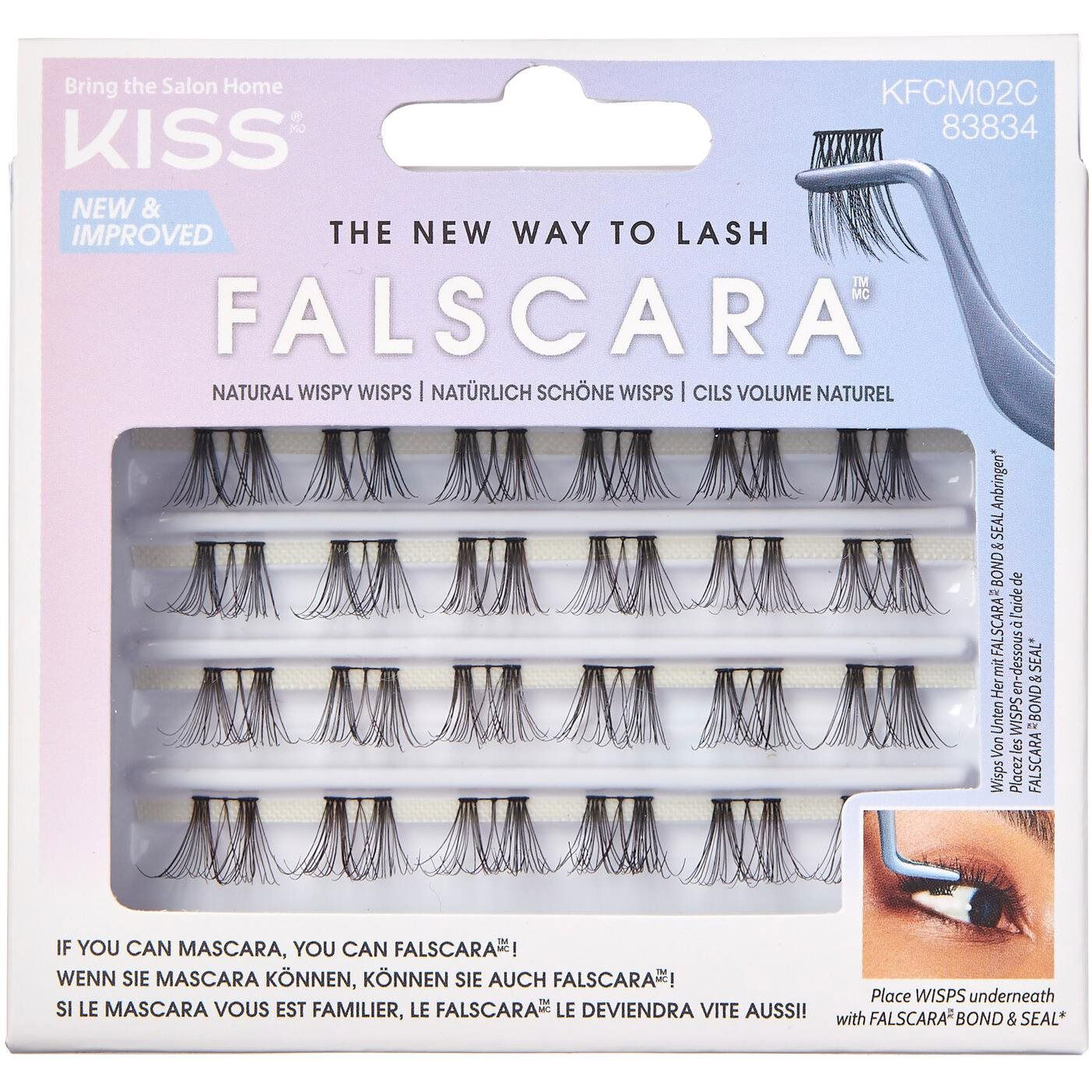 KISS Falscara Eyelash - Wisp Multi 02 (731509838343)