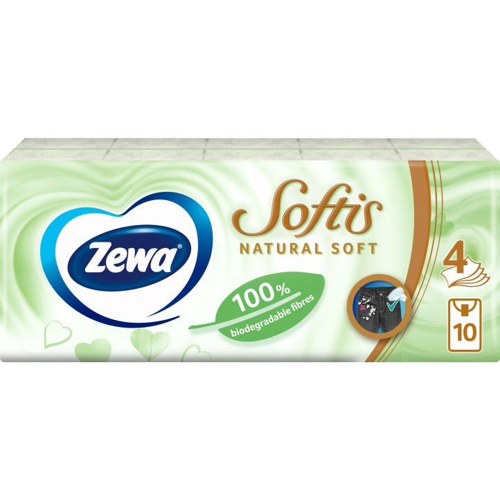 ZEWA Softis Natural Soft 10 × 9 db (7322541351872)