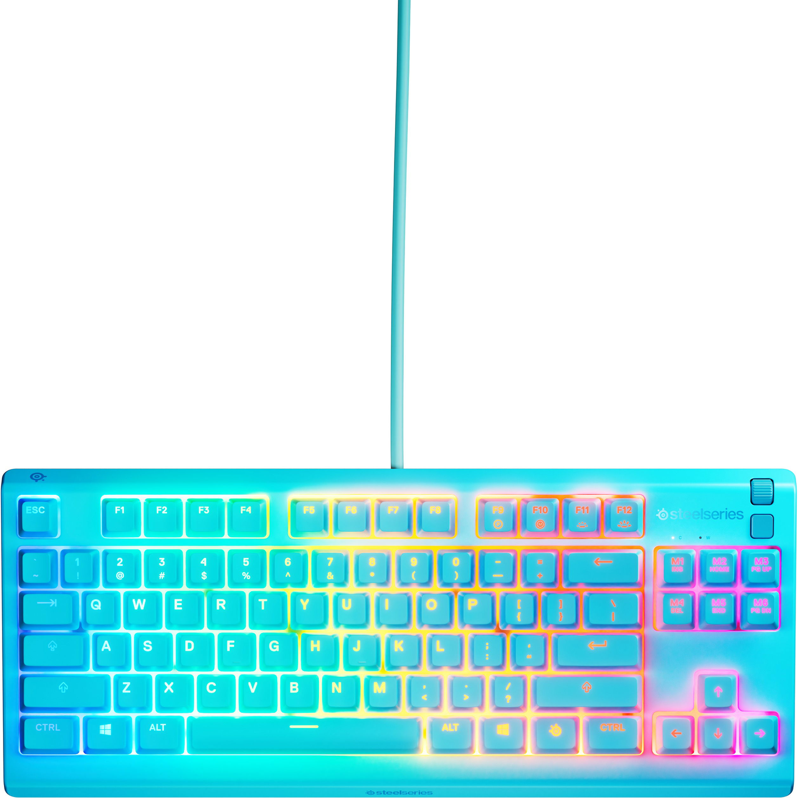 SteelSeries Apex 3 TKL Aqua - US (64933)