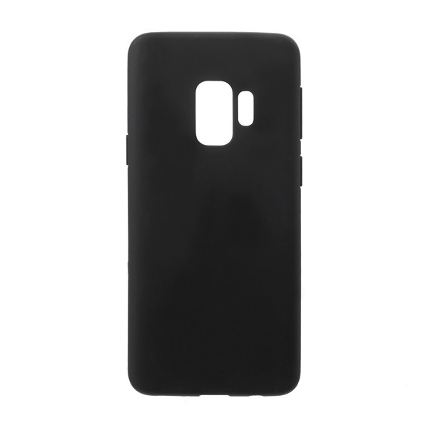 Szilikon telefonvédő (matt) FEKETE [Samsung Galaxy S9 (SM-G960)] (5996457747481)