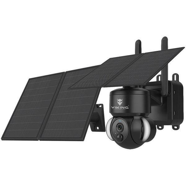 Viking HDs02 4G napelemes HD kamera, fekete