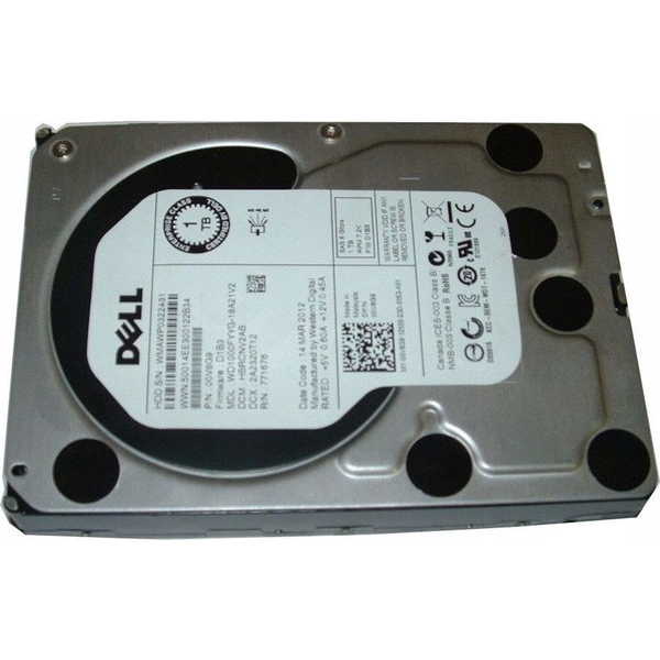 DELL 0V8G9 merevlemez-meghajtó 1 TB 7200 RPM 3.5" SAS