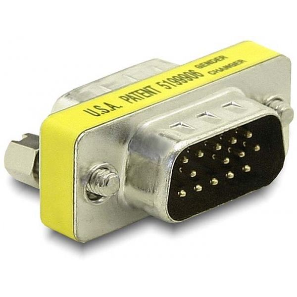 Delock DL65010 Gender Changer VGA male-male adapter (DL65010)