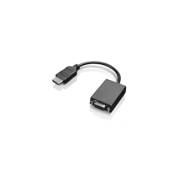 Lenovo HDMI / VGA 0,2 m Nero