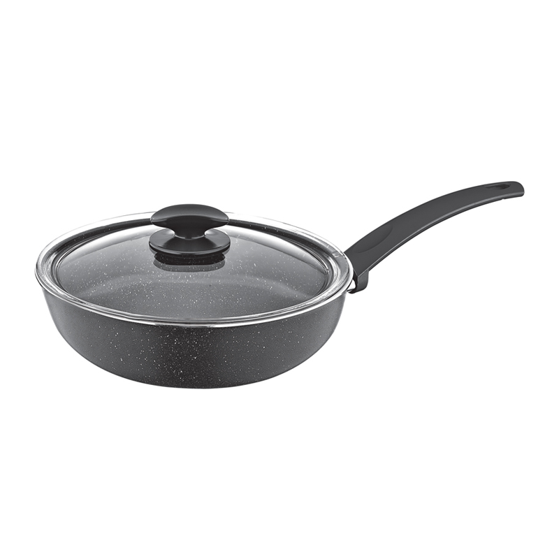 Zilan ZLN2089 28cm Serpenyő - Fekete (ZLN2089)