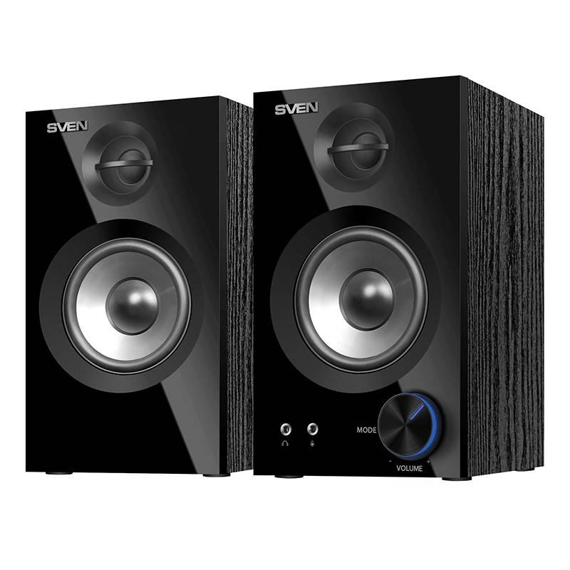 SVEN SPS-621 2.0 csatornás Bluetooth hangszóró fekete (SV-018764) (SV-018764)