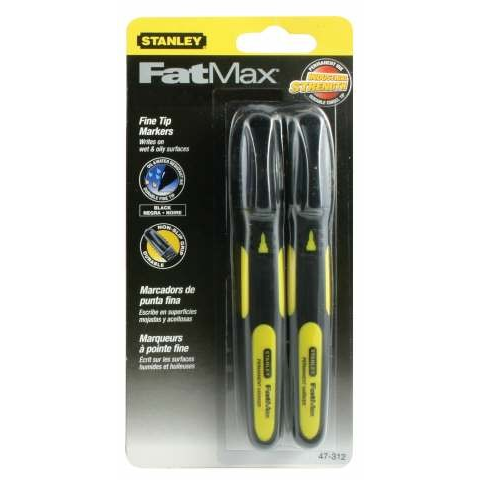 Permanent marker fekete Stanley 2 db